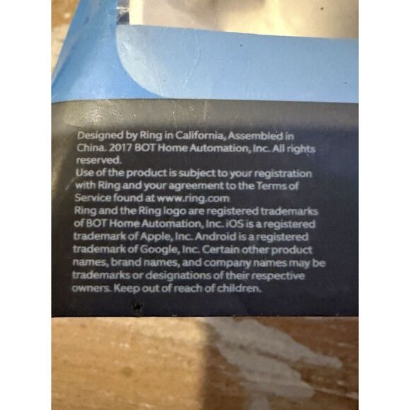 Genuine Ring RB Spotlight Battery Mounting Pack - White Ring Camera Accessories - Picture 5 of 5